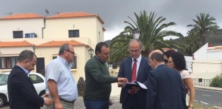 Jesús Morera visita La Gomera y anuncia el desbloqueo del Centro de Salud de San Sebastián y Alajeró