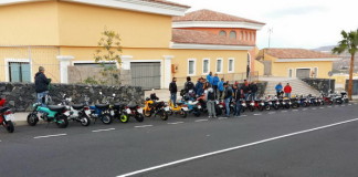 Canary DAX y Club Honda 70 de La Gomera, de ruta por Tenerife