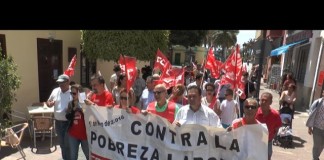 Los sindicatos salen a la calle en toda Canarias para protestar contra la pobreza salarial y social