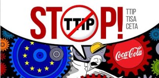 Campaña estatal #NoalTTIP impulsado por Tagaragunche, BenMagec-Ecologistas en Acción de La Gomera