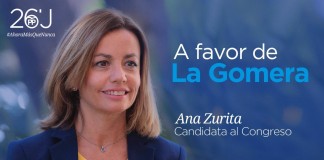 La candidata al Congreso por el PP en la Provincia visita este jueves La Gomera