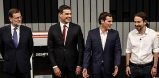 Los candidatos ‘sacan pecho’: Rajoy, «orgulloso», Sánchez alaba a su «partidazo», Iglesias «ha estado a gusto» y Rivera «ha disfrutado»