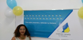 Yasmina García apuesta por mejorar la operatividad del Aeropuerto de La Gomera