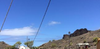 El Cabildo acondiciona la carretera de acceso a la Ermita del Buen Viaje en Taguluche