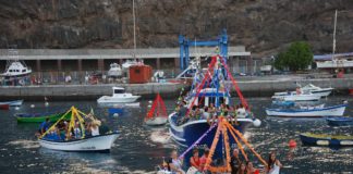 Arranca el programa de actos de las fiestas de la Virgen del Carmen y Santiago Apóstol en Playa de Santiago