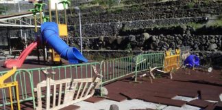 El Partido Popular denuncia el abandono del parque infantil de Guadá, en Valle Gran Rey