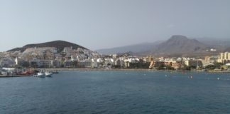 La Consejería de Obras Públicas licita por 549.000 euros la redacción del proyecto de trazado y construcción del tercer carril de la TF-1 entre Los Cristianos y Oroteanda