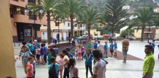 Scout de Tenerife y jóvenes de Vallehermoso disfrutaron con una jornada de ocio diferente