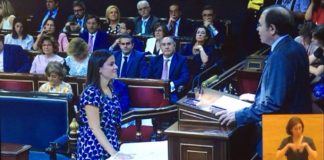 Yaiza Castilla reafirma su compromiso por el progreso e interés general de La Gomera