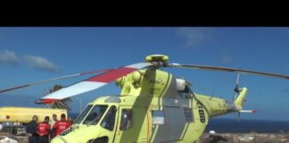 La Gomera cuenta desde este viernes con un helicóptero con base en la Isla