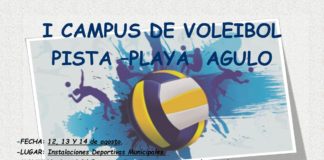 Agulo acoge esta semana el “I Campus de Voleibol Pista – Playa”