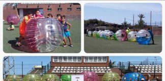 Ocio Alternativo suspende la actividad de “Fútbol Burbuja” en Alajeró por el calor