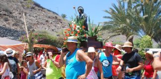 Malestar por no permitir el acceso a los romeros hasta el nicho de San Roque en Tapahuga