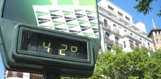 La Aemet prevé hoy un ligero descenso de las temperaturas que será más acusado el domingo.