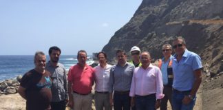 Gobierno de Canarias acondiciona el Pescante de Hermigua para garantizar la seguridad de este enclave turístico