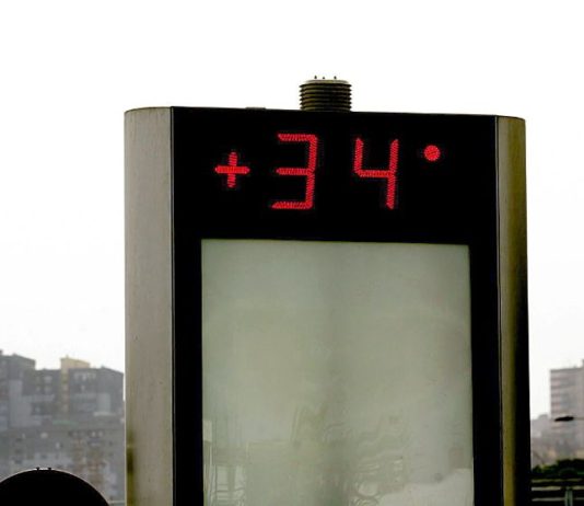 Temperaturas que pueden alcanzar hasta los 34 grados este domingo en Canarias