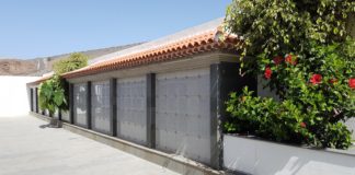 El Ayuntamiento de Alajeró finaliza la construcción de 160 nichos en el cementerio de San Fermín en Playa de Santiago