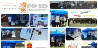 Las carpas informativas de prevención de drogodependencia han contado con numerosas visitas durante el mes de agosto