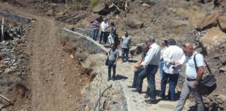 Curbelo visita las obras de Juan Rejón