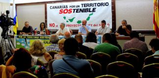 La ‘Plataforma Canarias por un Territorio Sostenible’ lleva hasta Europa la defensa del territorio de La Palma, La Gomera y El Hierro