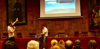 El Cabildo de La Gomera acogió este viernes la conferencia “Volcanes de EE.UU: Naturaleza Salvaje”