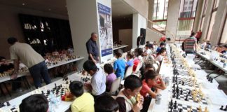 Comienza el programa de actos con motivo de la 41ª Magna Simultánea de Ajedrez Fundación CajaCanarias en San Sebastián