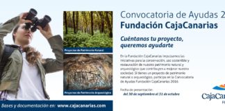 La Fundación CajaCanarias pone en marcha una nueva edición de su Convocatoria de Ayudas a la conservación del Patrimonio Natural y Arqueológico
