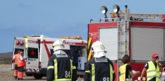 El Aeropuerto de La Gomera realiza un simulacro general de accidente aeronáutico