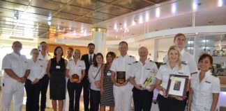 La Gomera dio este sábado la bienvenida al crucero Mein Schiff 2