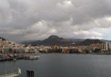 Posibilidad de lluvias ocasionales este martes en Canarias