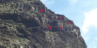 Sí se puede traslada al gobierno de Valle Gran Rey su preocupación por la seguridad en la playa de Vueltas y la pista de Argaga