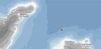 Segundo sismo esta vez de magnitud 3,1 entre Gran Canaria y Tenerife