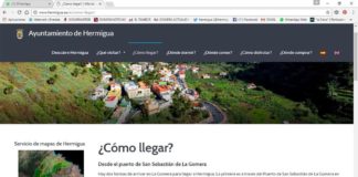 Hermigua remodela la web municipal e incorpora los recursos turísticos de municipio