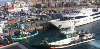 Siete son los detenidos por la operación antidroga del puerto de Los Cristianos