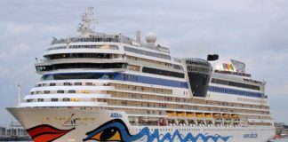 El flamante crucero AIDAblu hará escala este miércoles en La Gomera