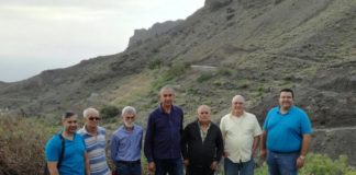 Representantes de ASG de Valle Gran Rey mantienen un encuentro con vecinos de Taguluche