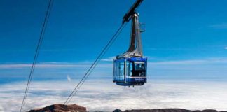 Unas 70 personas se quedan atrapadas en el teleférico del Teide por una avería