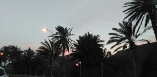 El viento continuará muy fuerte en el sudeste y noroeste de Canarias este martes