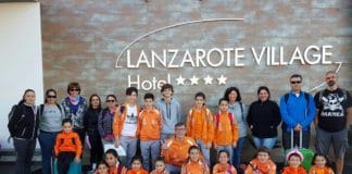 El atletismo gomero vuelve de Lanzarote con un tercer puesto y trofeo