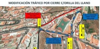 A partir del lunes se modificará el tráfico en La Lomada por el cierre temporal de la Calle Orilla del Llano