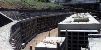 Continúan a buen ritmo las obras de ampliación del Cementerio de Hermigua