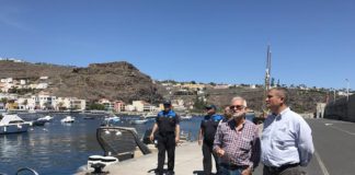 El Gobierno de Canarias perfila medidas para los puertos de Playa de Santiago y Valle Gran Rey