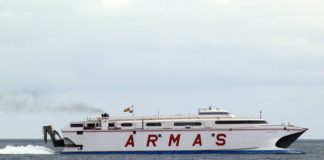 Naviera Armas informa de los horarios de las conexiones de su embarcación desde La Gomera