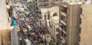 Al menos 21 muertos en un atentado en una iglesia cristiana copta de Egipto