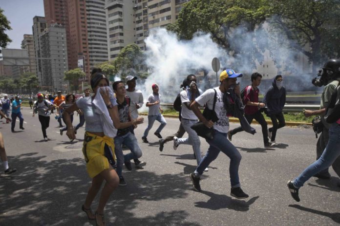 manifestación caracas
