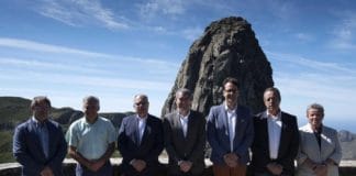 Fernando Clavijo y Casimiro Curbelo presiden la firma de los convenios FDCAN en La Gomera
