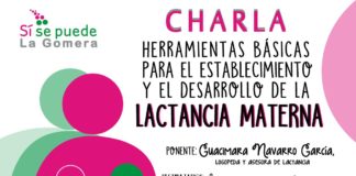 Sí se puede organiza una charla sobre lactancia materna en Valle Gran Rey este próximo miércoles 24 de mayo