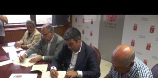 Quintero y Curbelo firman dos convenios para el impulso del sector primario de La Gomera