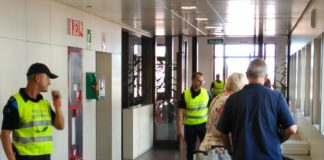 Hoy se llevó a cabo controles de seguridad en el Puerto de San Sebastián