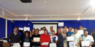 Concluye el curso de profesionales de la construcción de ASG en Vallehermoso